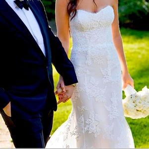 Monique Lhuillier Custom 2018 Wedding Dress